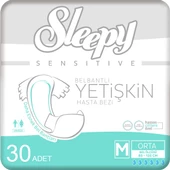 Sleepy Medium Yetişkin Hasta Bezi 30 Adet - 1
