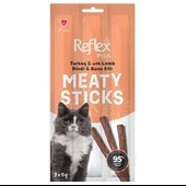 Reflex Meaty Sticks Hindi ve Kuzu Etli Kedi Ödül Maması 3x5 Gr. - 1