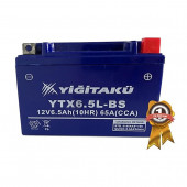 12V 6.5Ah Motosiklet Aküsü 2024 Üretim Yiğit Akü - 3