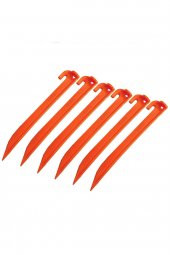 Evolite E-5551 - Arancio ABS Çadır Kazığı - 23cm 6 Adet - 1