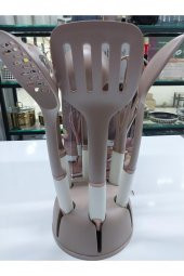 Vip Ahmet Kumsal Standlı Servis Seti 6lı Bakır VP-307 - 2