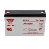 Yuasa NP7-6 6V 7Ah Bakımsız Kuru Akü - 1