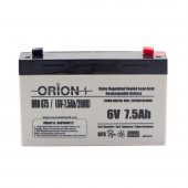 Orion 6V 7.5Ah Bakımsız Kuru Akü - 1