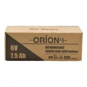 Orion 6V 7.5Ah 10 Adet Bakımsız Kuru Akü - 4
