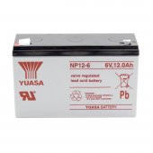 Yuasa NP 12-6 6V 12Ah Bakımsız Kuru Akü - 1