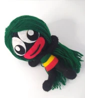 İp Örgü Keçe İlginç Anahtarlık Çanta Süsü Oyuncak Aksesuar thumbnail 2