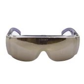 İş Güvenlik Gözlüğü Çapak Koruyucu Gözlük S700 Aynalı Gümüş Antifog thumbnail 2
