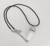 Doğaltaş Kuvars Taşı Kolye - 2