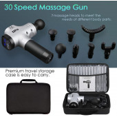 Kraft Hart X3PRO Masaj Tabancası 24V Spor 30 Hız Vurmalı Süper Sessiz Fırçasız Motor - 2