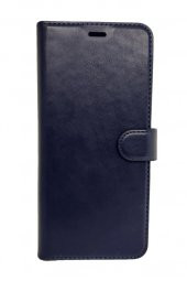 P13 Blue Plus Cüzdanlı Kapaklı Kılıf Kartlıklı Standlı Kopçalı thumbnail 3