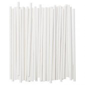 100 Lü Beyaz Kağıt Pipet MeridyenDukkan 100 Adet Kağıt Pipet maks. 70°C sıcaklık - 2