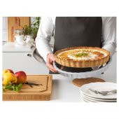 Tart-Turta-Kek Kalıbı Lame Renk MeridyenDukkan 31 Cm/1.8 Lt ,Yapışmaz Yüzey,Alüminyum - 2