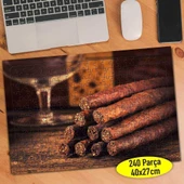 Tobacco Puro Viski Bardağı 240 Parça Puzzle Yapboz-83862740 - 1