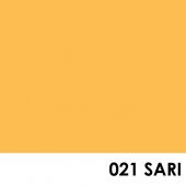 Oracal 126cm * 5m Folyo  Parlak ( Arkası Yapışkanlı Folyo ) 021 Sarı - 1