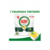 Fairy Hepsi Bir Arada Limon 120 Adet Bulaşık Makinesi Kapsülü - 6