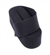 Lastik Siyah 5cm geniş bel 3mt  Şort, Paça,kol Ve Don Lastiği 1 Paket 3 Mt thumbnail 2