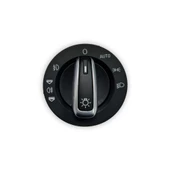 Audi A6 2005-2008 Far Anahtarı Auto Otomatik Kromlu 4F1941531E - 1