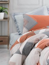 Cotton Box Ranforce Nevresim Takımı Çift Kişilik Joseph Mavi - 2