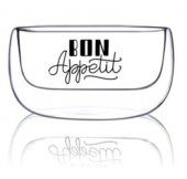 Rossel Premium Perotti Double Bowl 300 ml. Cam Kase 13795 - 2