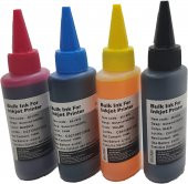 Hp Yazıcılar için :Uyumlu 4x100ml Muadil Mürekkep Seti thumbnail 1