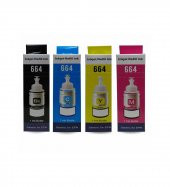 Epson T664  mürekkep Seti 4x70ml. 4 Renk Seti thumbnail 1