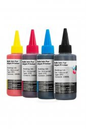 Premium Canon Dye Mürekkep set 4x100ml 4 renk set - 1