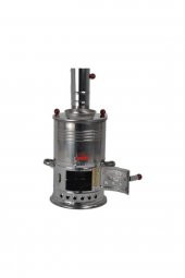 Zarif Iş Semaver Tek Musluk 3.5 Litre Odun Kömür Piknik Semaveri - 2