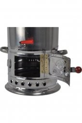 Zarif Iş Semaver Tek Musluk 3.5 Litre Odun Kömür Piknik Semaveri - 3