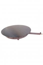 Tüplü Sac Ekmek Sacı Katmer Sacı 65 Cm - 1