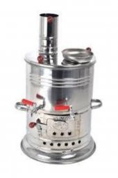 Zarif iş 8 Litre Cift Musluk Semaver - 2