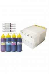 Epson Uyumlu T7551-t7554 Çipli Dolan Kartuş Mürekkep - 1