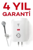 king ekvator 7500w Elektrikli Şofben 4 yıl garanti 7 sn de sıcak su - 1