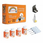 Canon Uyumlu Renkli ve Siyah Kartuş Dolum Seti - 1