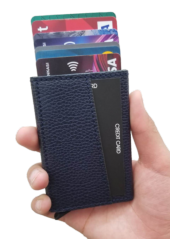 Minimalist Secrid Otomatik Mekanizmalı Metal RFID Korumalı Kredi Kartlık - 1