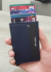 Minimalist Secrid Otomatik Mekanizmalı Metal RFID Korumalı Kredi Kartlık - 2