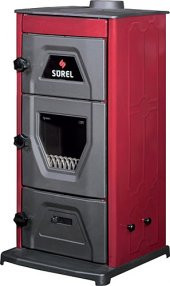 Sürel 5111 Şömine Fırınlı Tuğlalı Uyuyan Odun Kömür Soba - 2