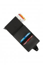 Mekanizmalı Deri Cüzdan Kartlık - 2