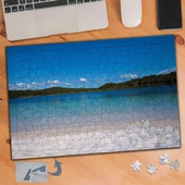 Mavi Berrak Deniz ve Gökyüzü 240 Parça Puzzle Yapboz Tablo-839 - 1