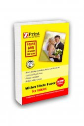 Yazıcılar Için Yapışkanlı Sticker Fotoğraf Kağıdı 10x15 50 Yaprak Parlak 200 Gr - 1