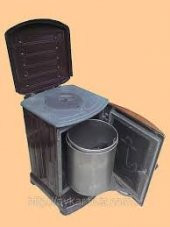 Lüx enerji Aç al uyuyan soba Aç Çek kapaktan Kovalı odun kömür sobası önden açılan thumbnail 2