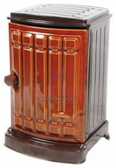 Lüx enerji Aç al uyuyan soba Aç Çek kapaktan Kovalı odun kömür sobası önden açılan thumbnail 3