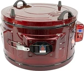 Uğur Çift Tepsili Full Emaye Davul Fırın By Özel Seri U004 - 2