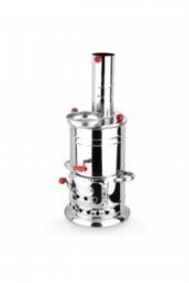 Zarif Tek Musluk odunlu piknik Semaver 3.5lt - 1