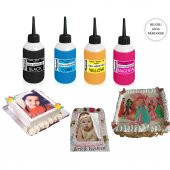 Canon / Hp Uyumlu Gıda Mürekkebi -Yaş Pasta Yazıcı Boyası thumbnail 1