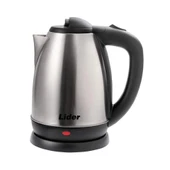 LİDER Çelik Kettle 1,8 Lt İNOX SU ISITICI - 1