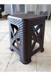 Mevsim 4 ADET Kalin Rattan Tabure & Sandalye & Oturak - 3
