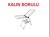 EKER Çamaşır Kurutmalık aliminyum Çek as KALIN BORULU - 1