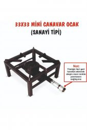 Büyük Boy Aşçı Volkan Ocak 33x33 cm - 3