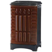 MERİÇ Uyuyan SOBA KÖŞELİ KOVALI ODUN KÖMÜR SOBASI - 1