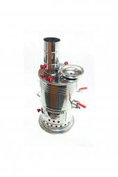 Zarif odunlu Köz Semaver - 1